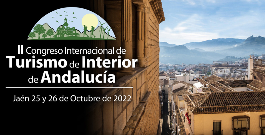 Cartel del II Congreso Internacional de Turismo de Interior de Andalucía.