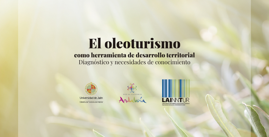 Portada del informe 'El oleoturismo como herramienta de desarrollo territorial'.