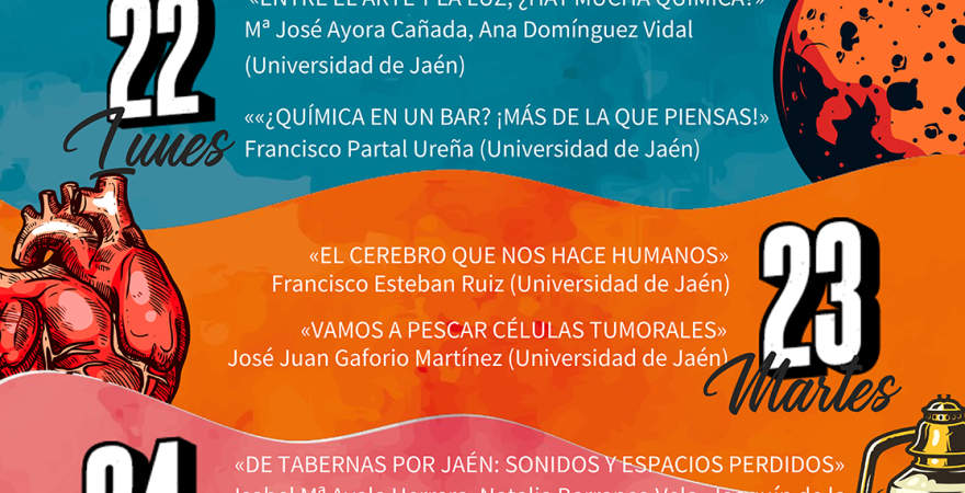 Cartel de 'Pint of Science' 2023 en Jaén.