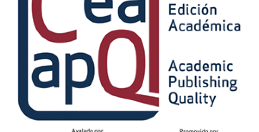 Sello de Calidad en Edición Académica CEA-APQ 2023, que promueven y avalan UNE, ANECA y FECYT.