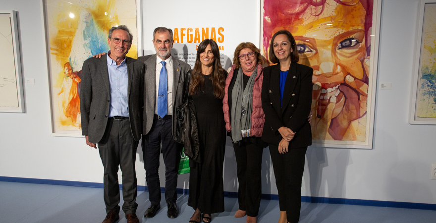 Jorge Lozano, Javier Ruiz Arévalo, Concha Osuna, Pilar Fernández y Marta Torres.