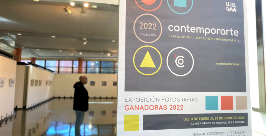 Exposición 'Contemporarte' 2022, en el Edificio Zabaleta del Campus Las Lagunillas.