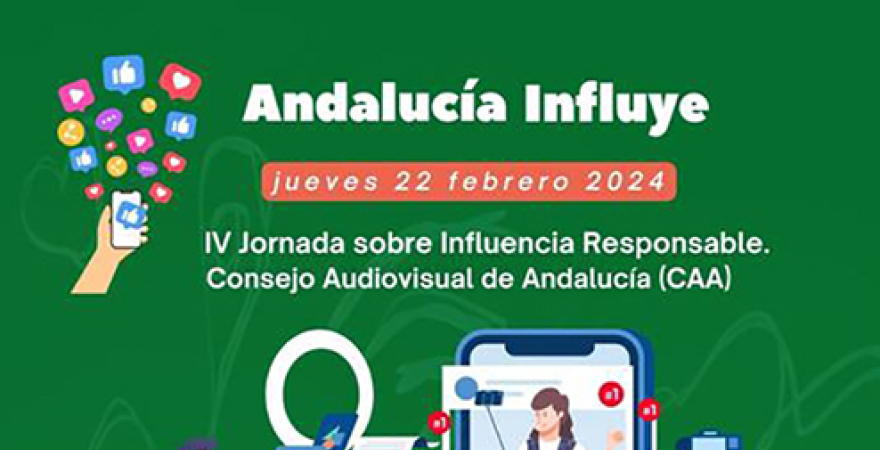 Cartel de la jornada 'Andalucía Influye'.