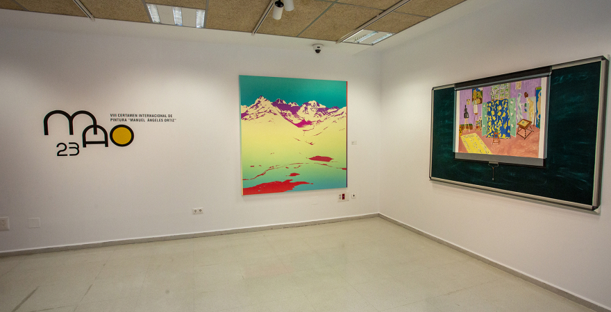 Exposición del VIII Certamen Internacional de Pintura 'Manuel Ángeles Ortiz'.