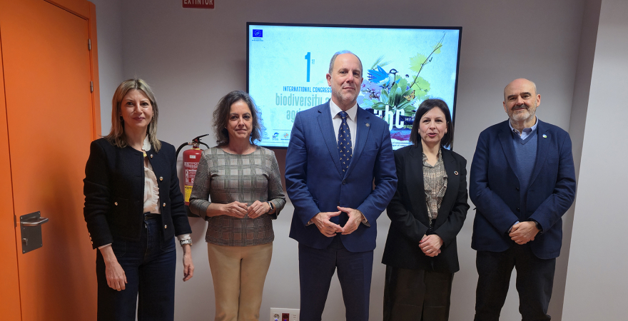 Isabel Cano, Catalina García, Nicolás Ruiz, Isabel Uceda y José Eugenio Gutiérrez.