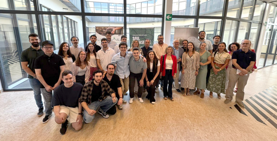 Integrantes del proyecto Soil Data Space, en su primera reunión de presentación.