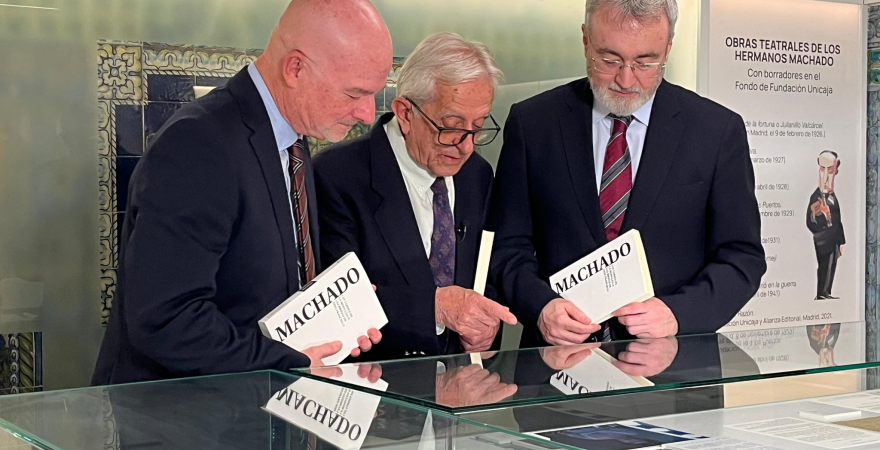 Exposición de la Fundación Unicaja, organizada para la presentación del libro el pasado 18 de marzo.