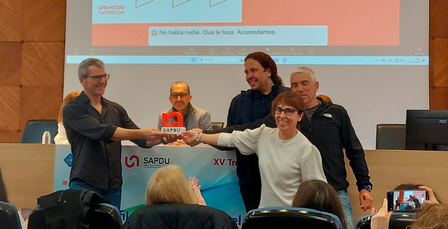 Presentación de candidatura de la UJA para convertirse en sede del XVI Encuentro de la Red de Servicios de Apoyo a Personas con Discapacidad de las Universidades (SAPDU) en 2027