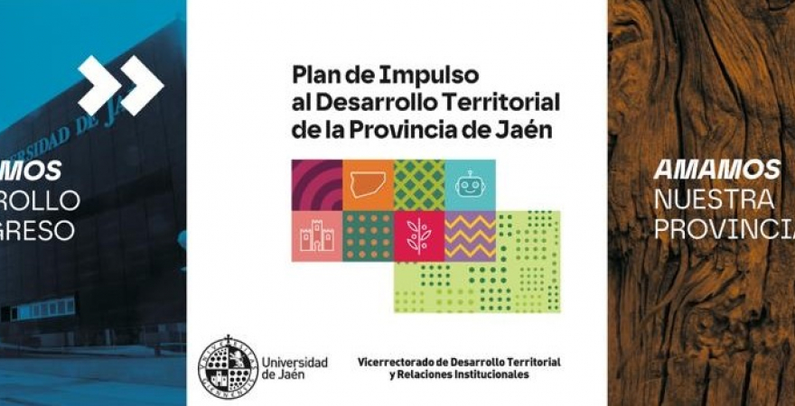 Portada del Plan de Impulso al Desarrollo Territorial de la Provincia de Jaén