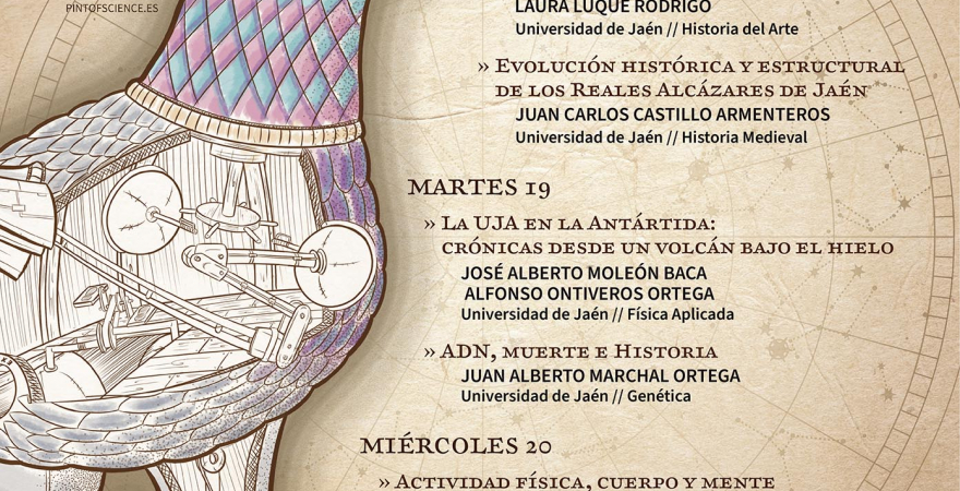 Cartel de Pint of Science en Jaén 2026.