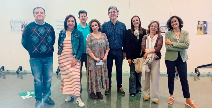 Exposición X Concurso de Microrrelato Ilustrado 2026 de la Universidad de Jaén.