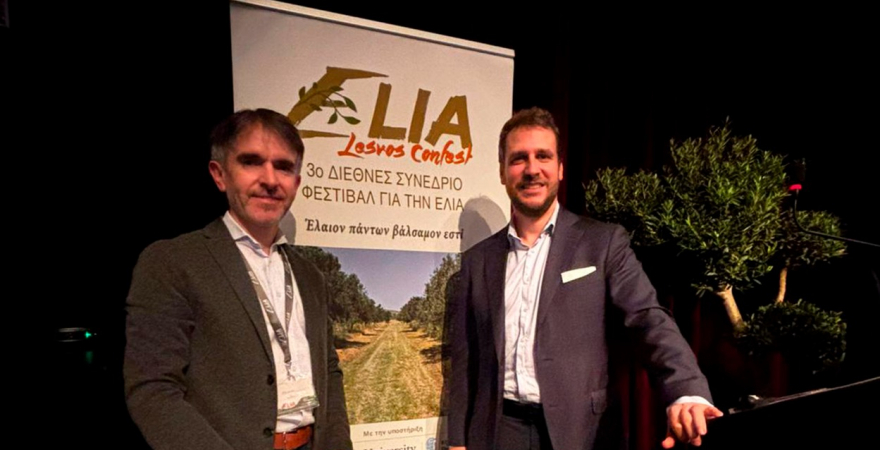 Los investigadores de la UJA Juan Antonio Parrilla y Diego Martínez.