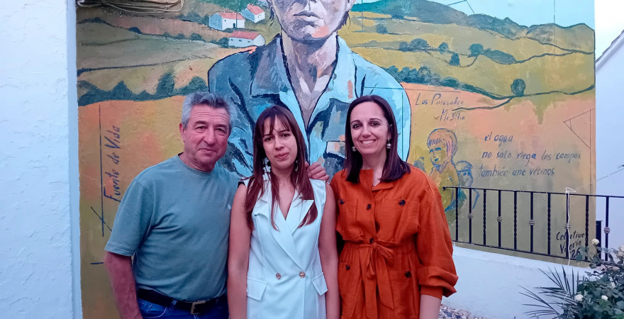 Carlos A. Ruiz, María Ortiz y Marta Torres.