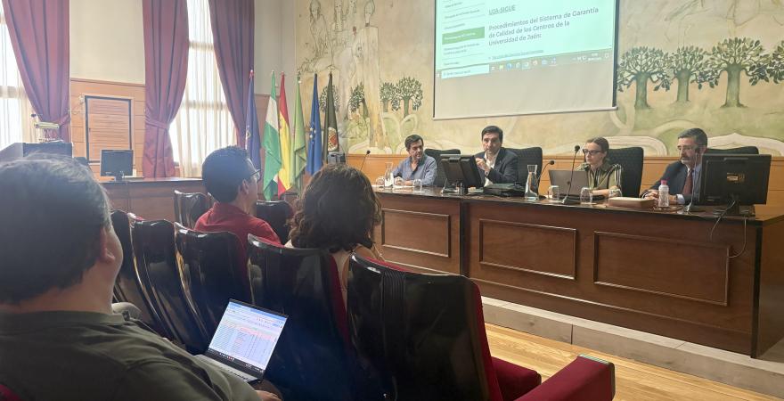Acto de presentación oficial de UJA-SIGUE SGC CENTROS.