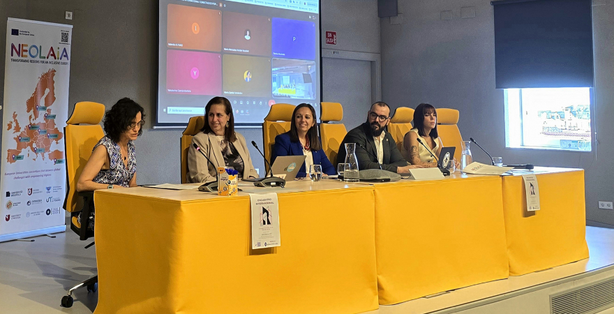 Acto inaugural del encuentro internacional sobre refranes.
