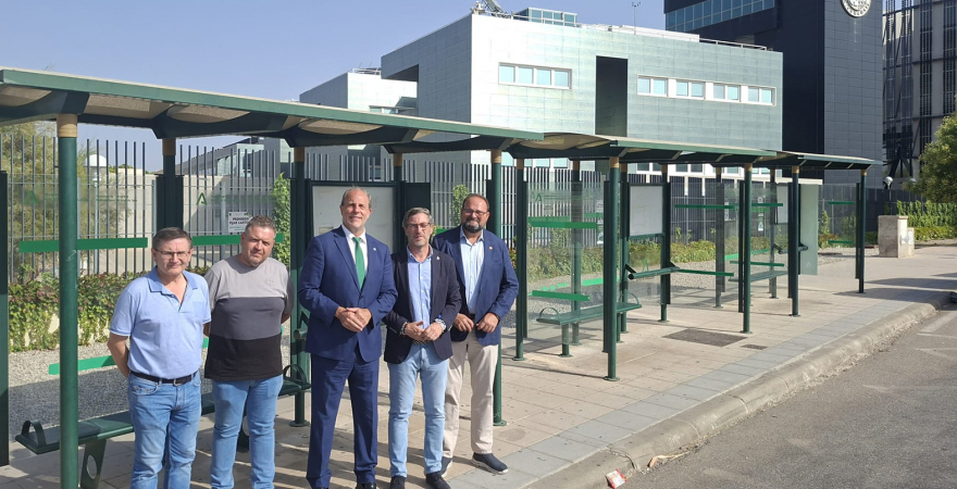 Luis Nieto, José Miguel Castillo, Nicolás Ruiz, Miguel Contreras y Juan de Dios Carazo.