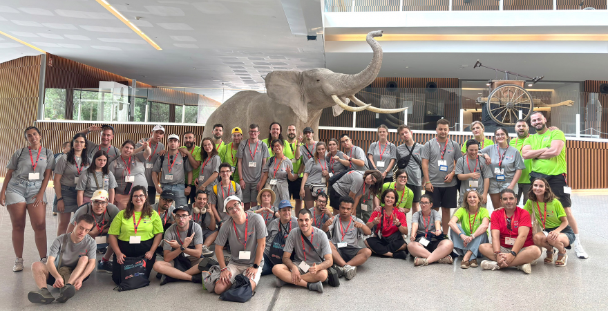 Visita del alumnado participante en el programa al Parque de las Ciencias de Granada.