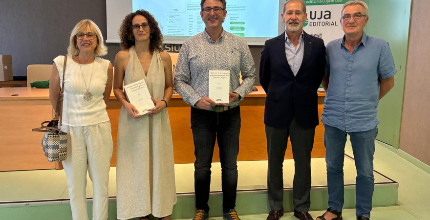 Rosalía Tudela, Cristina Castillo, Javier Marín-López, Luis Gómez y Andrés Ramírez.