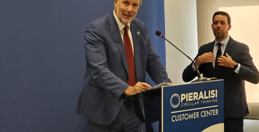 Intervención del Rector, en la inauguración de las nuevas instalaciones de Pieralisi.