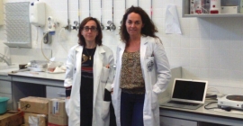 Carmen Martínez García y Teresa Cotes Palomino, inventoras de las arcillas expandidas.