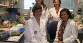 Isabel Prieto, Magdalena Martínez, Ana B. Segarra y Marina Hidalgo, cuatro de las investigadoras que han llevado a cabo el estudio.