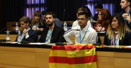 Momento del debate, en la UJA. Foto: Álvaro Santiago