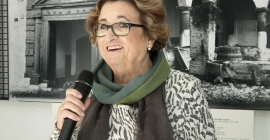 La Vicerrectora María Dolores Rincón, durante la inauguración. Foto: Fernando Mármol
