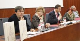 Juan Manuel Molina, María Dolores Rincón, Juan Gómez, Fanny Rubio y César Antonio Molina.