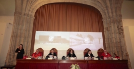 Acto celebrado en el Crucero del Hospital de Granada.