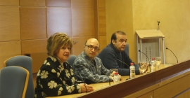 María Luisa Quijano, Jesús Vidal y Enrique Iznaola. Foto: José Ignacio Fernández.