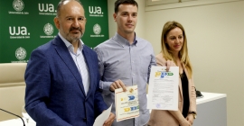 Premio a 'Avisador activo para ciclistas'.  Foto: José Ignacio Fernández.