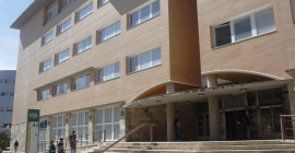 Imagen del Edificio de la Escuela Politécnica Superior de Jaén. Foto: José Ignacio Fernández.