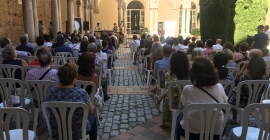 Aspectos del Antiguo Convento de Santo Domingo, durante la actuación