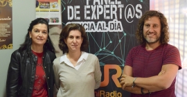 Julio A. Olivares, Eva Siles y Esther Martínez.