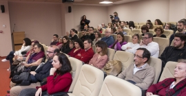 Público asistente a la conferencia. Fotografía: Fernando Mármol