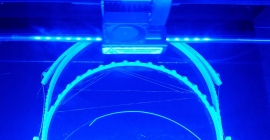 Proceso de creación de una impresora 3D.