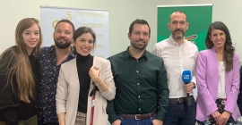 El equipo del área de Arquitectura y Tecnología de Computadores de la Universidad de Jaén, autores del artículo. Foto: Fundación Descubre