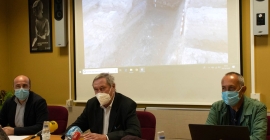 Presentación de los trabajos realizada en el Instituto de Arqueología Ibérica de la UJA. Foto: Gema Gómez.