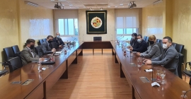Reunión mantenida con representantes del Puerto de Motril.