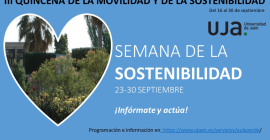 Cartel de la Semana de la Sostenibilidad.