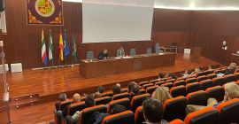 Sesión informativa celebrada en el Campus Científico-Tecnológico de Linares.