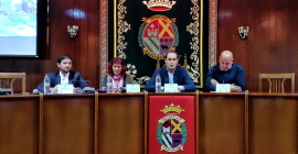 Conferencia celebrada en el Ayuntamiento de Arjona.