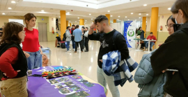 La UJA celebró la Feria asociativa y mercadillo solidario