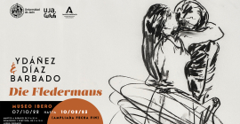 Cartel de la exposición 'Die Fledermaus'.