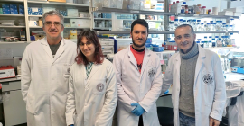 Investigadores del grupo ‘Transcripción y Expresión Génica en Eucariotas’ de la Universidad de Jaén.