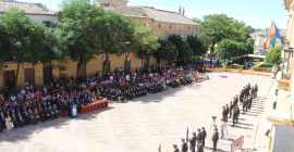 Actos de la Policía Nacional celebrados en Úbeda.