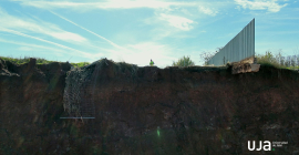 Vista del socavón próximo al pozo minero Santa Annie.