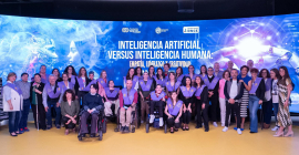 Acto de graduación del alumnado participante en la Madrid Accessibility Week 2024.