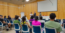 Acto de clausura del curso.
