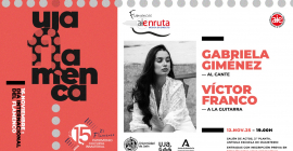 Cartel de una de las actividades de 'UJA Flamenca'